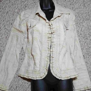 Yak Magik embroidered cotton jacket